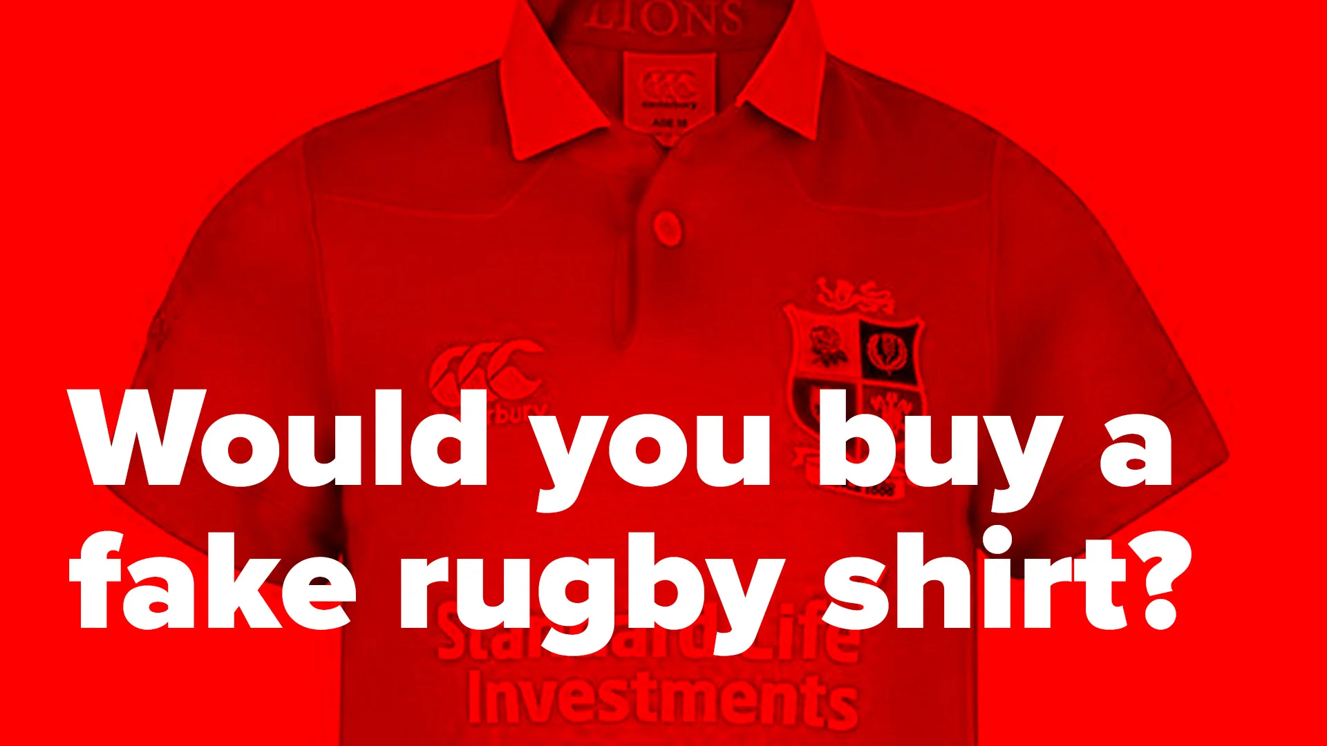 Fake Six Nations rugby jerseys, the 