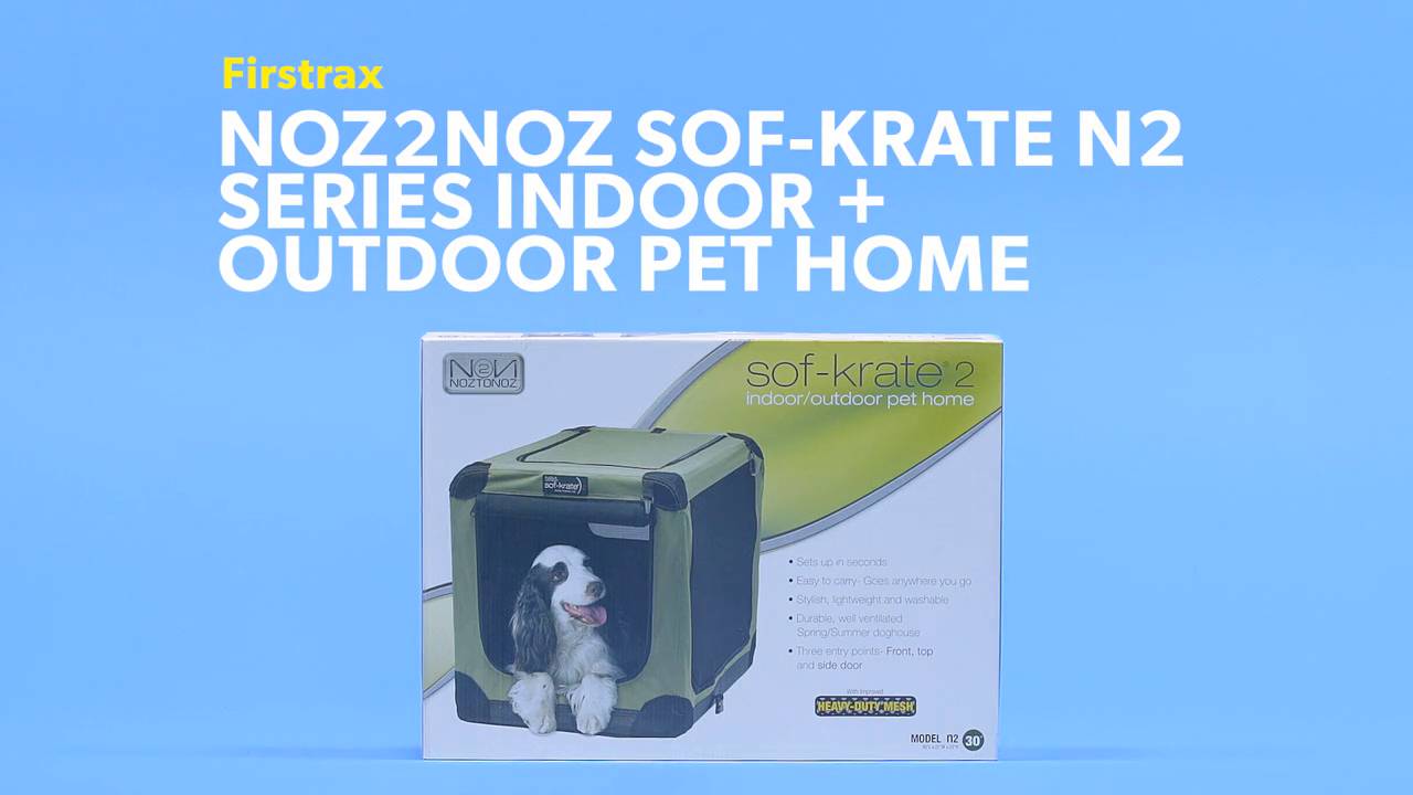 for Pets Up to 90-Pound 42-Inch Noz2Noz 669 N2 Sof-Krate Indoor//Outdoor Pet Home
