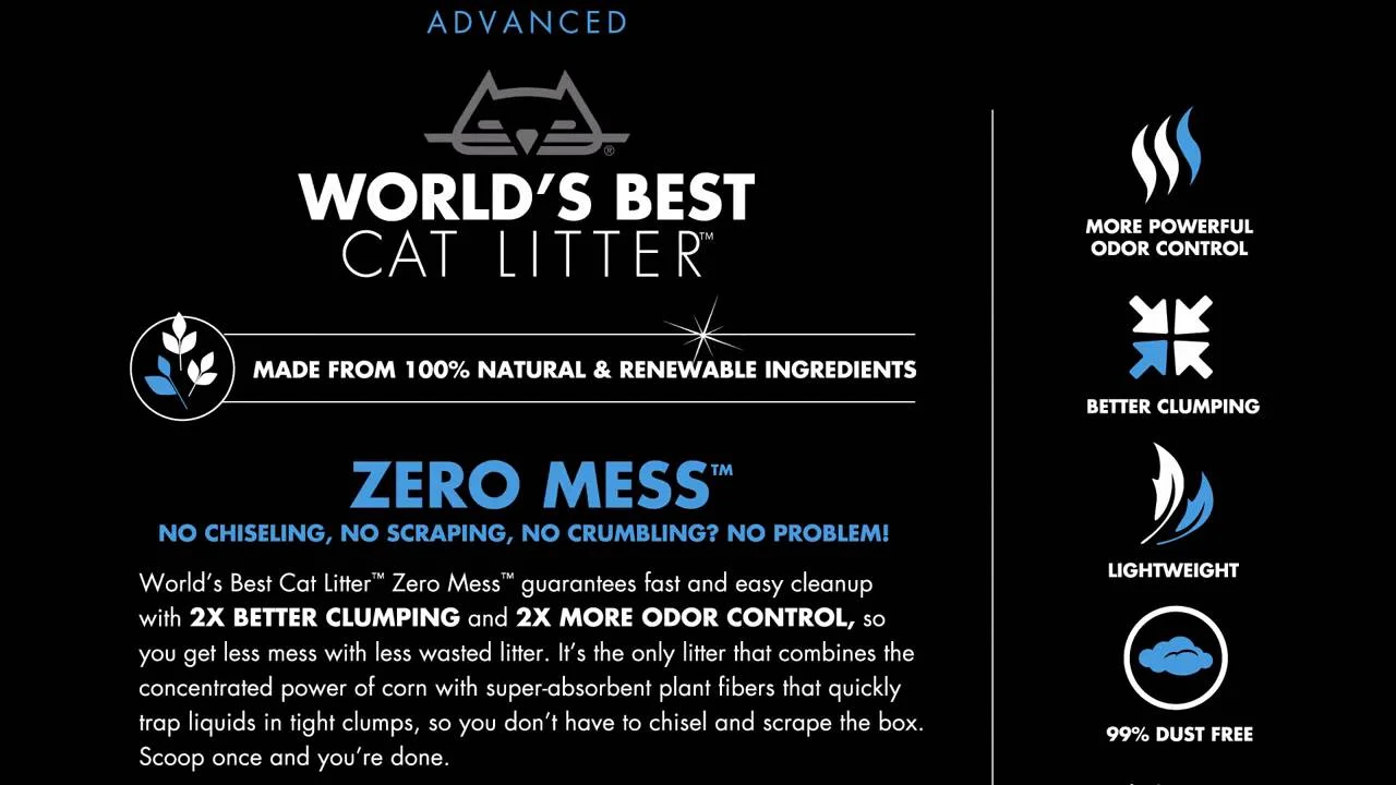 zero mess cat litter
