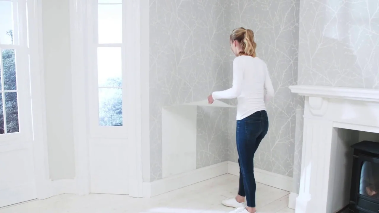 Removable Wallpaper Navy Tiles Little Unicorn Usa