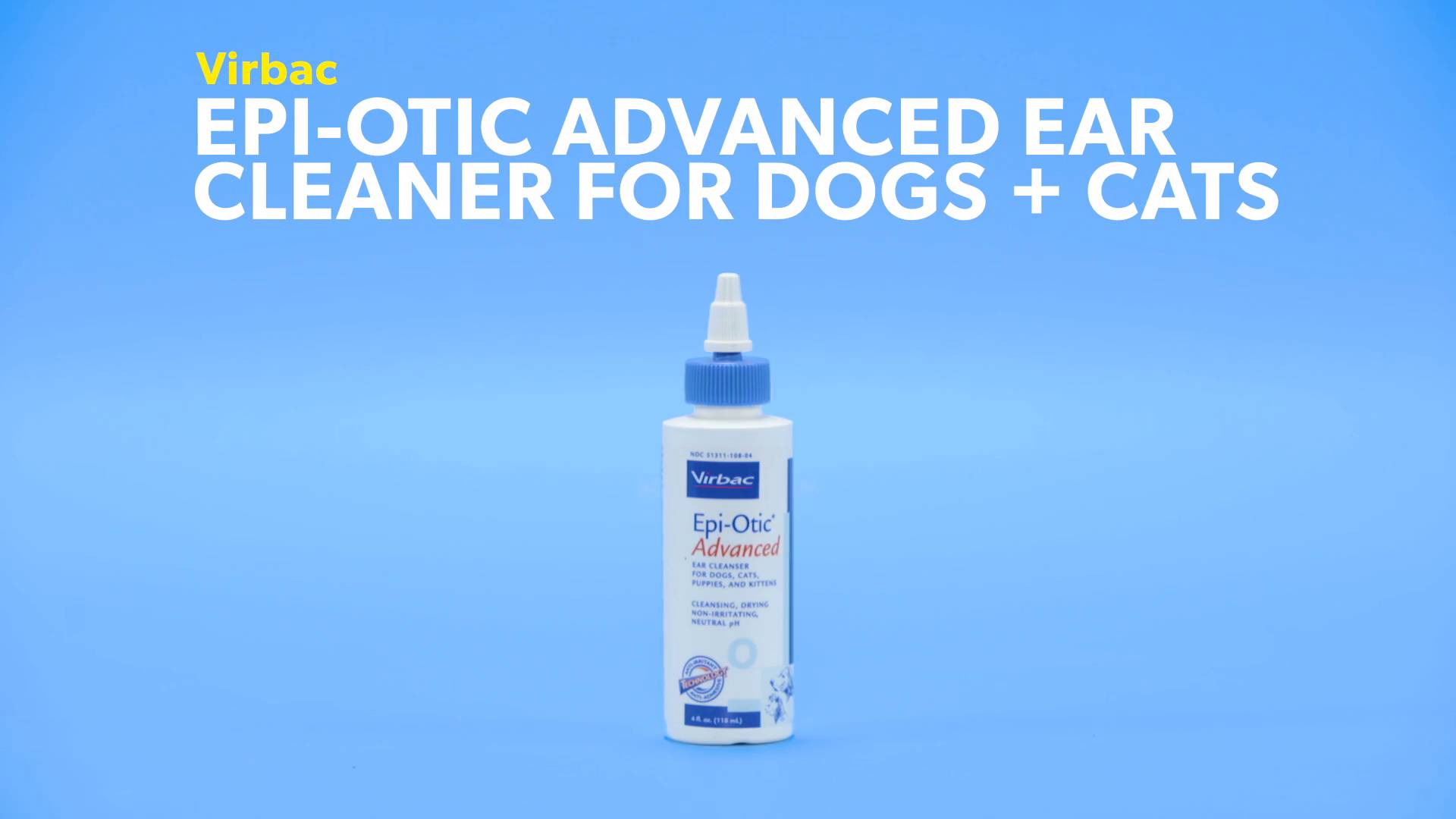 virbac epiotic ear cleaner for dogs
