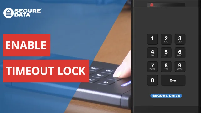 SecureDrive KP - Timeout Lock - Video Tutorial