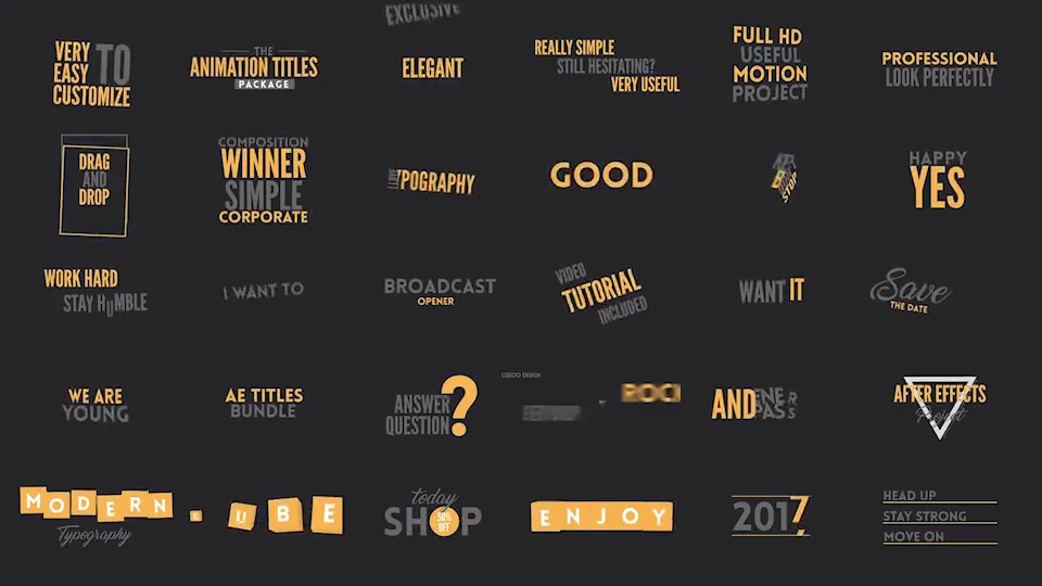 10 Top Text Animation Presets For After Effects