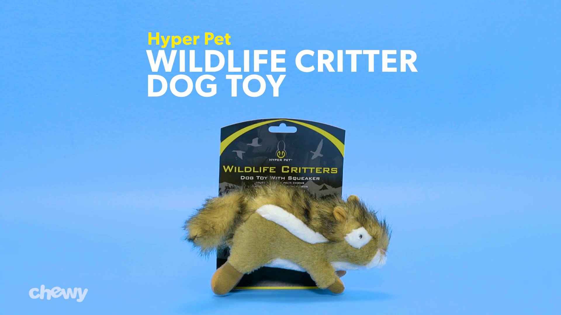 hurl a squirrel dog toy