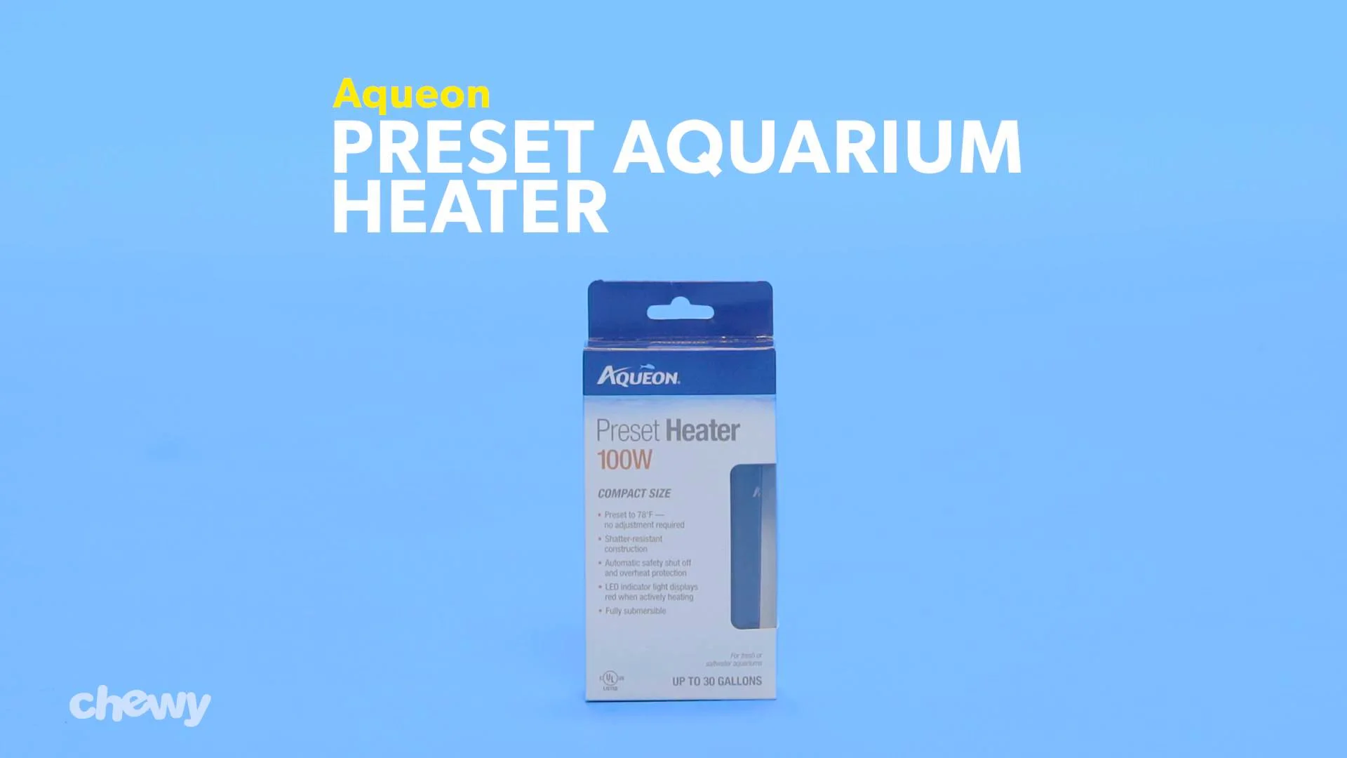 preset aquarium heater