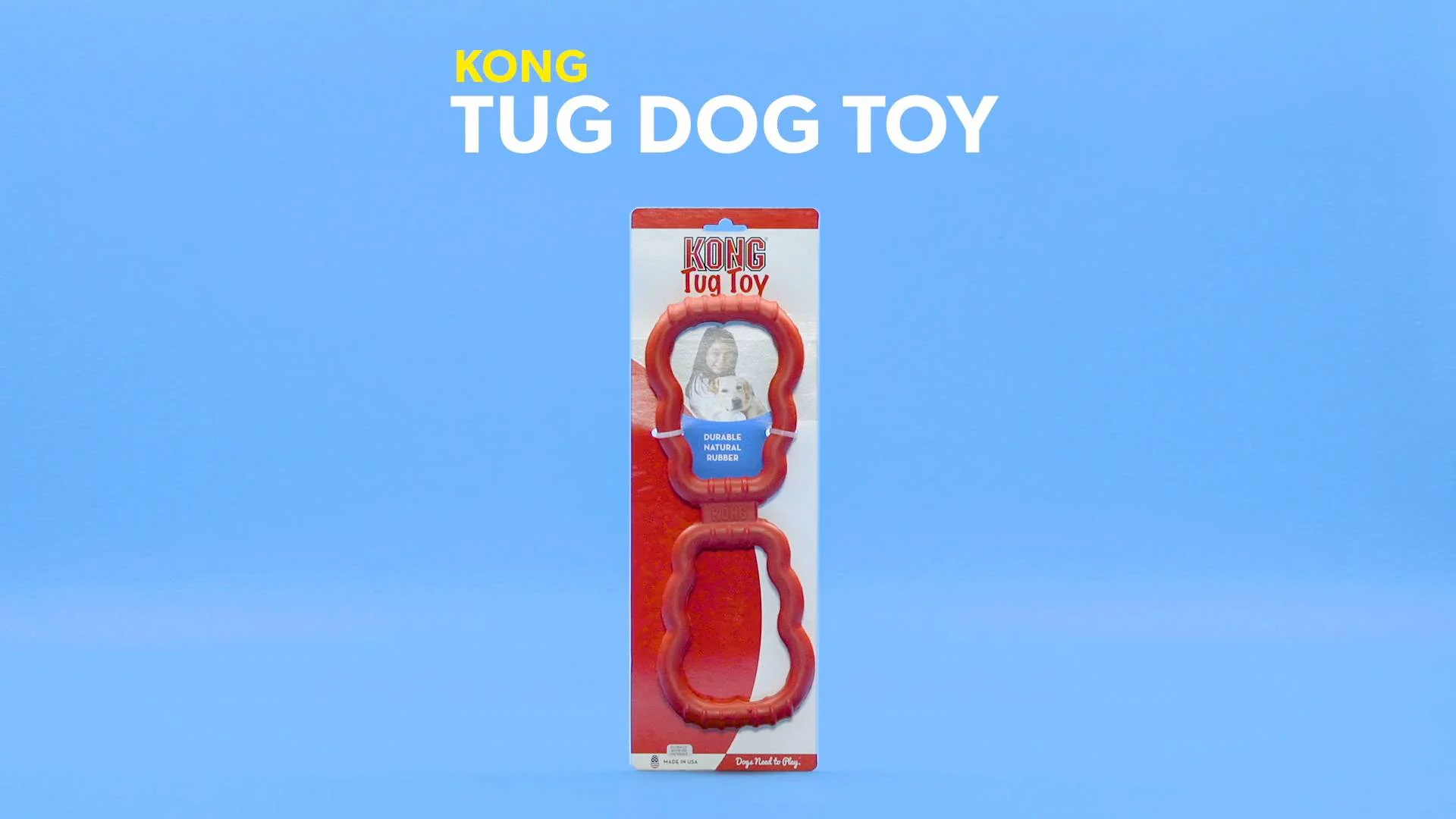 kong beast tug chew fetch