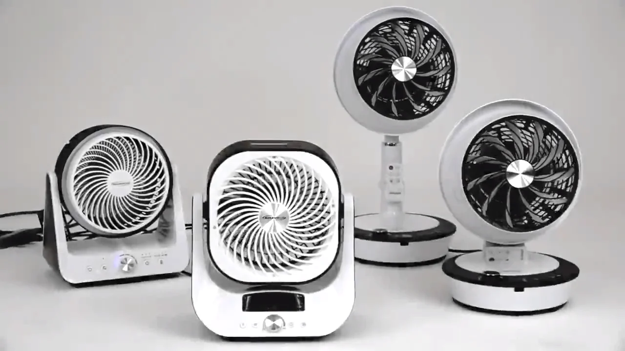 Soleus Air 12 Speed Dual Oscillation Desktop Fan Sylvane