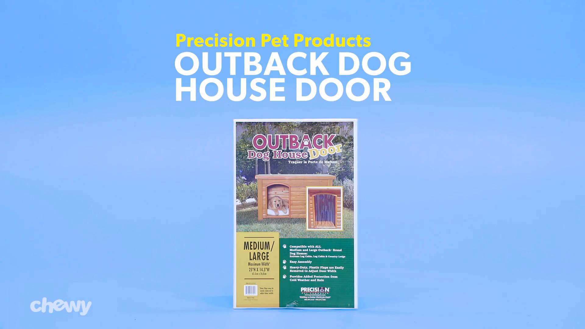 outback dog house door