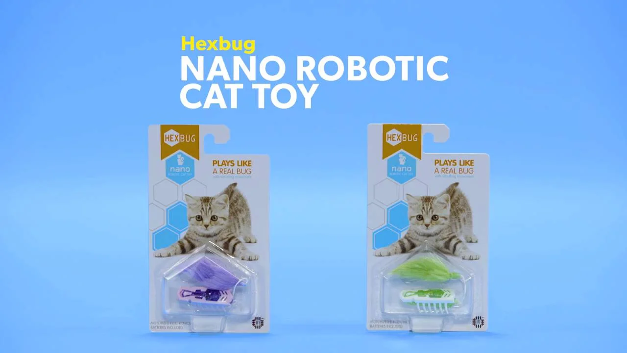 hexbug nano robotic cat toy
