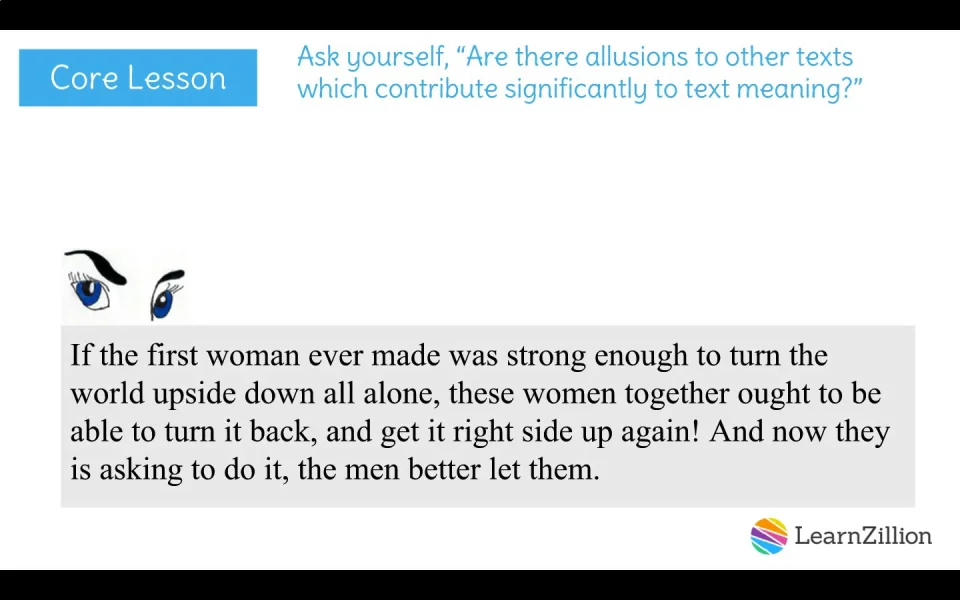 Day 2 Ain T I A Woman Learnzillion Day 2 Ain T I A Woman Learnzillion