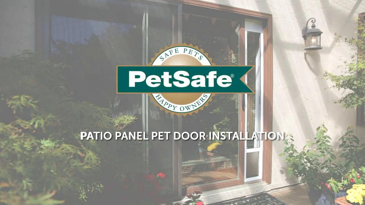 petsafe freedom patio pet doors for sliding doors