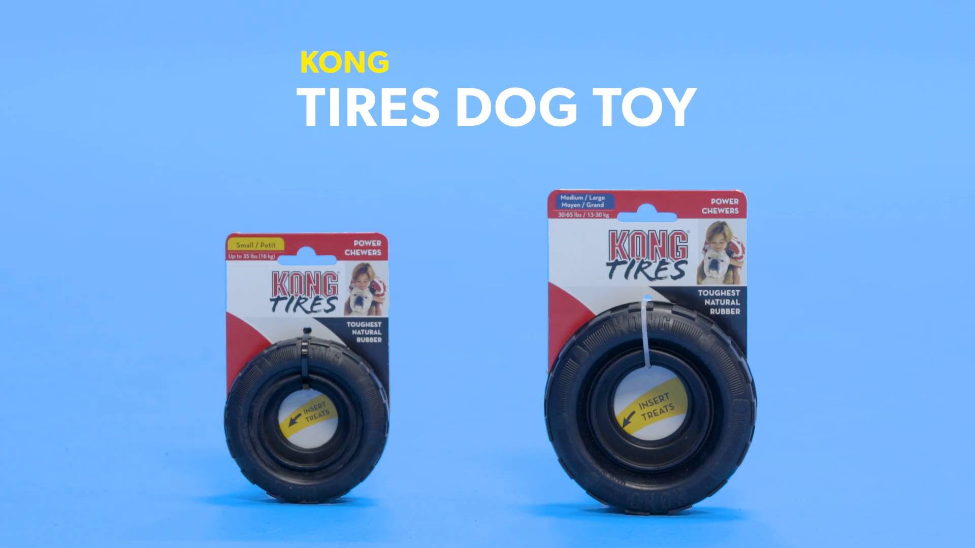 kong tire dog toy
