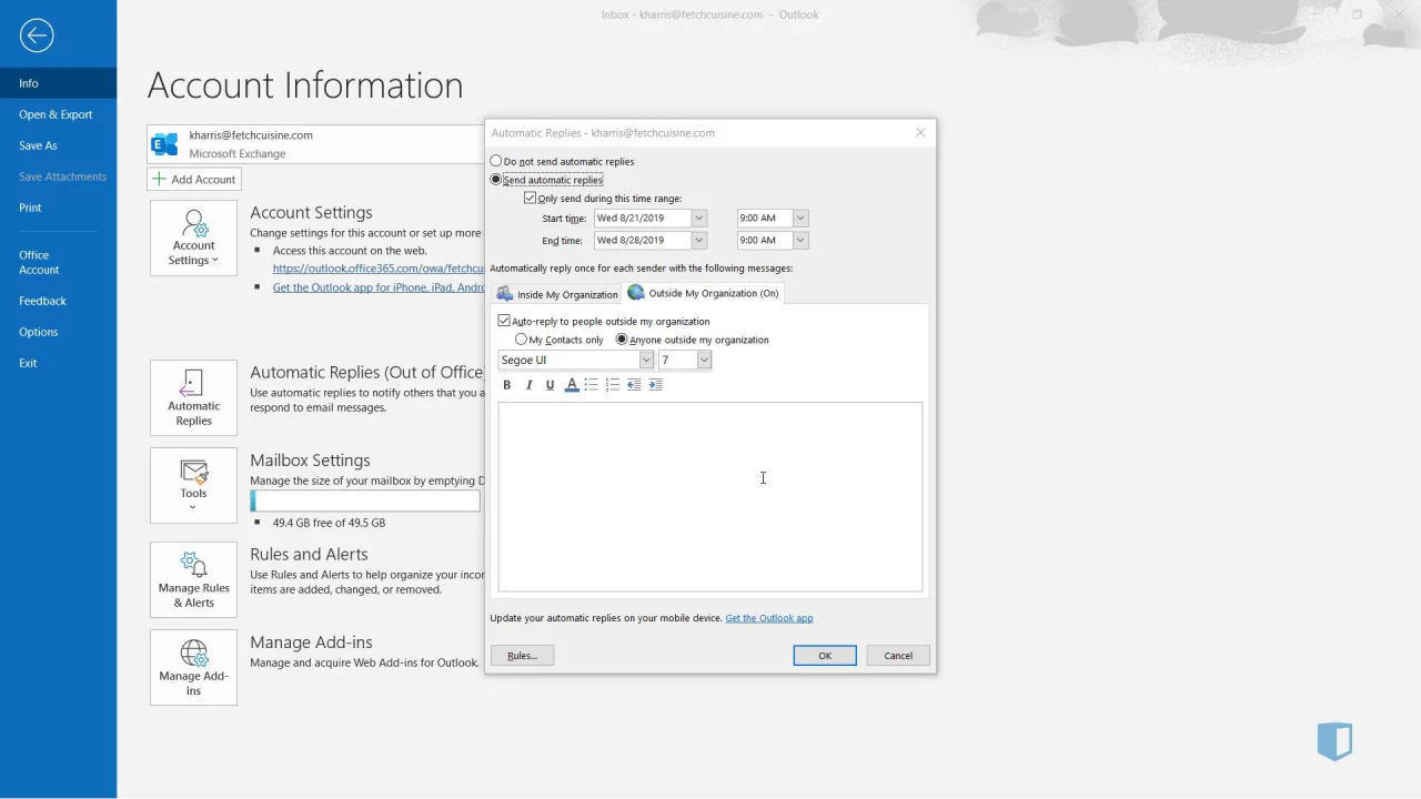 Automating Emails Online Outlook Training Kubicle Automating Emails Online Outlook Training Kubicle