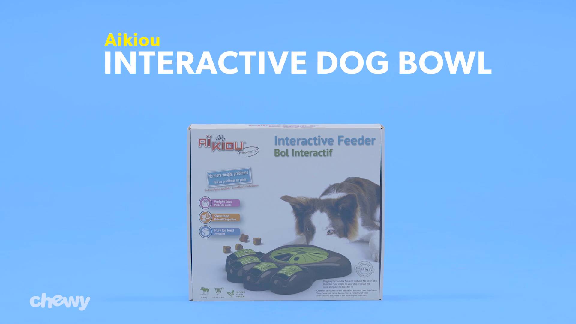 aikiou interactive dog feeder