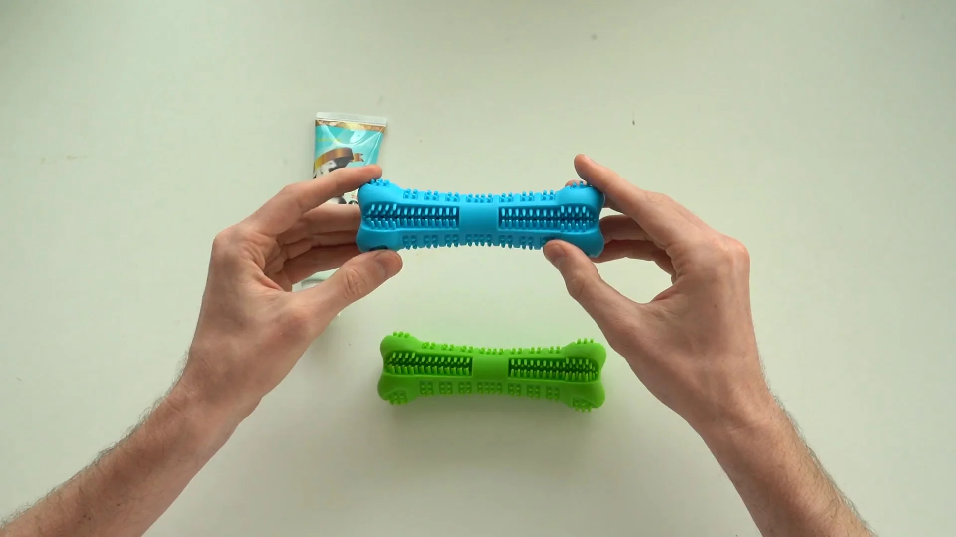 pawsafe dog toothbrush chew toy