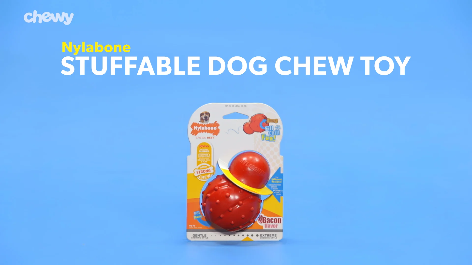 stuffable dog chew toys