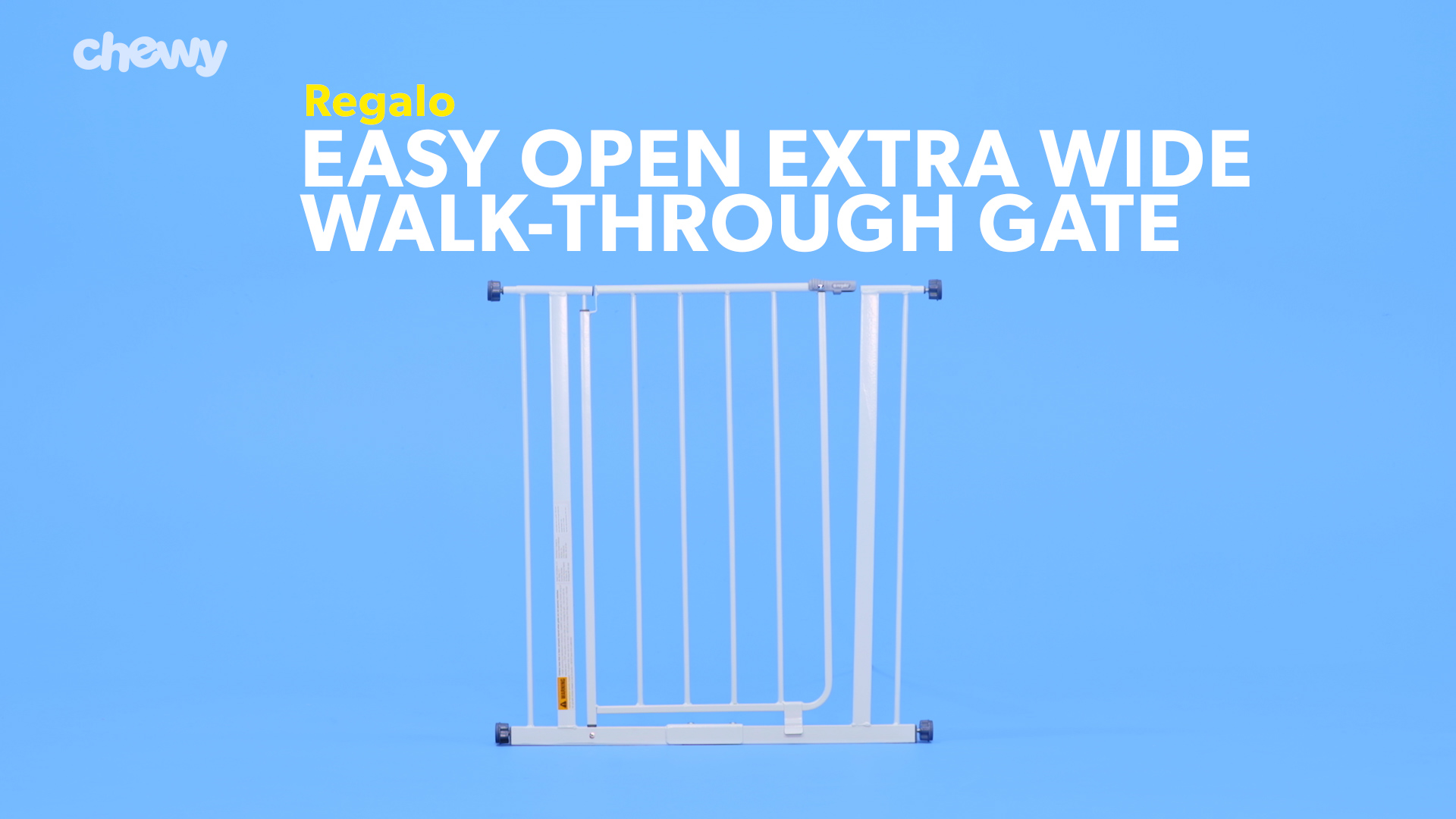 regalo easy open baby gate