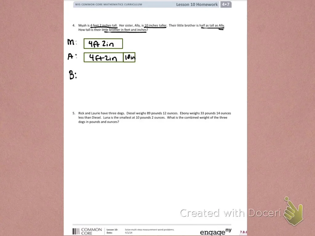 images Eureka Math Grade 5 Module 4 Answer Key Homework gr4 m7 l11 pg1