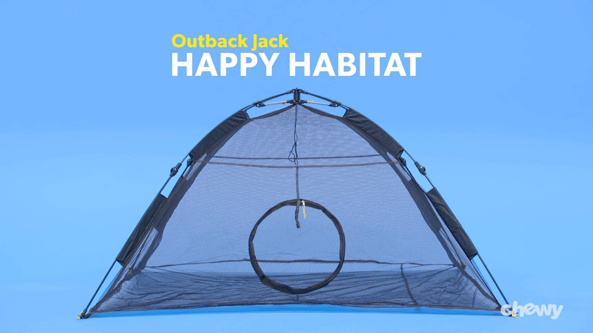 happy habitat cat tent