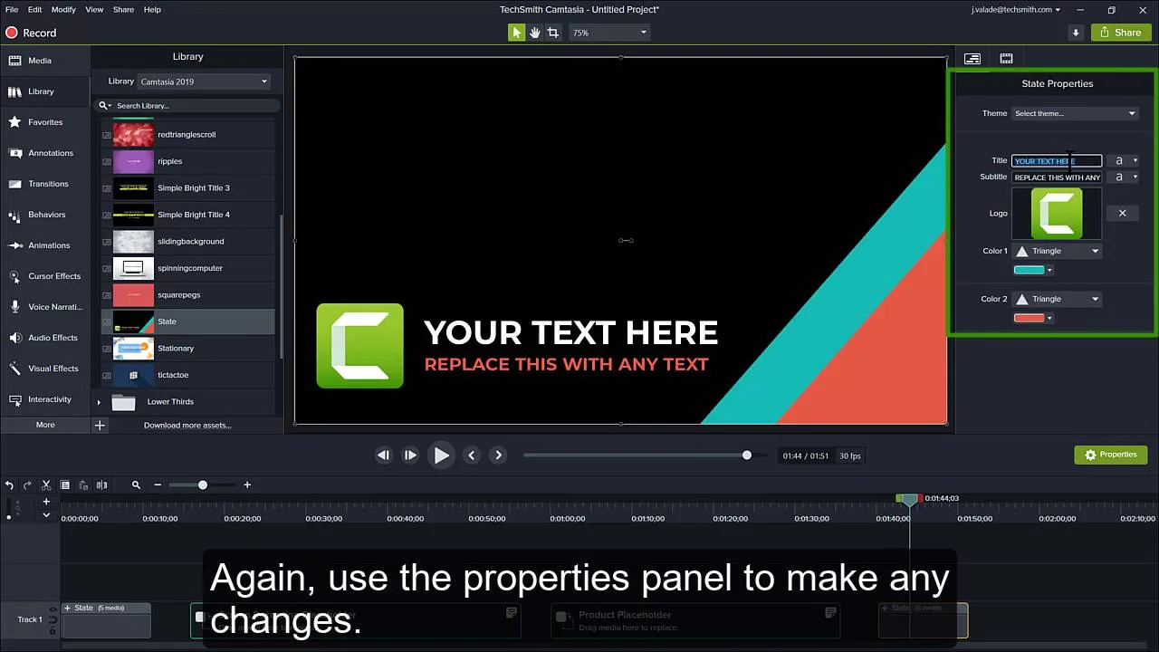 video editiging software for beginners, Camtasia | TechSmith