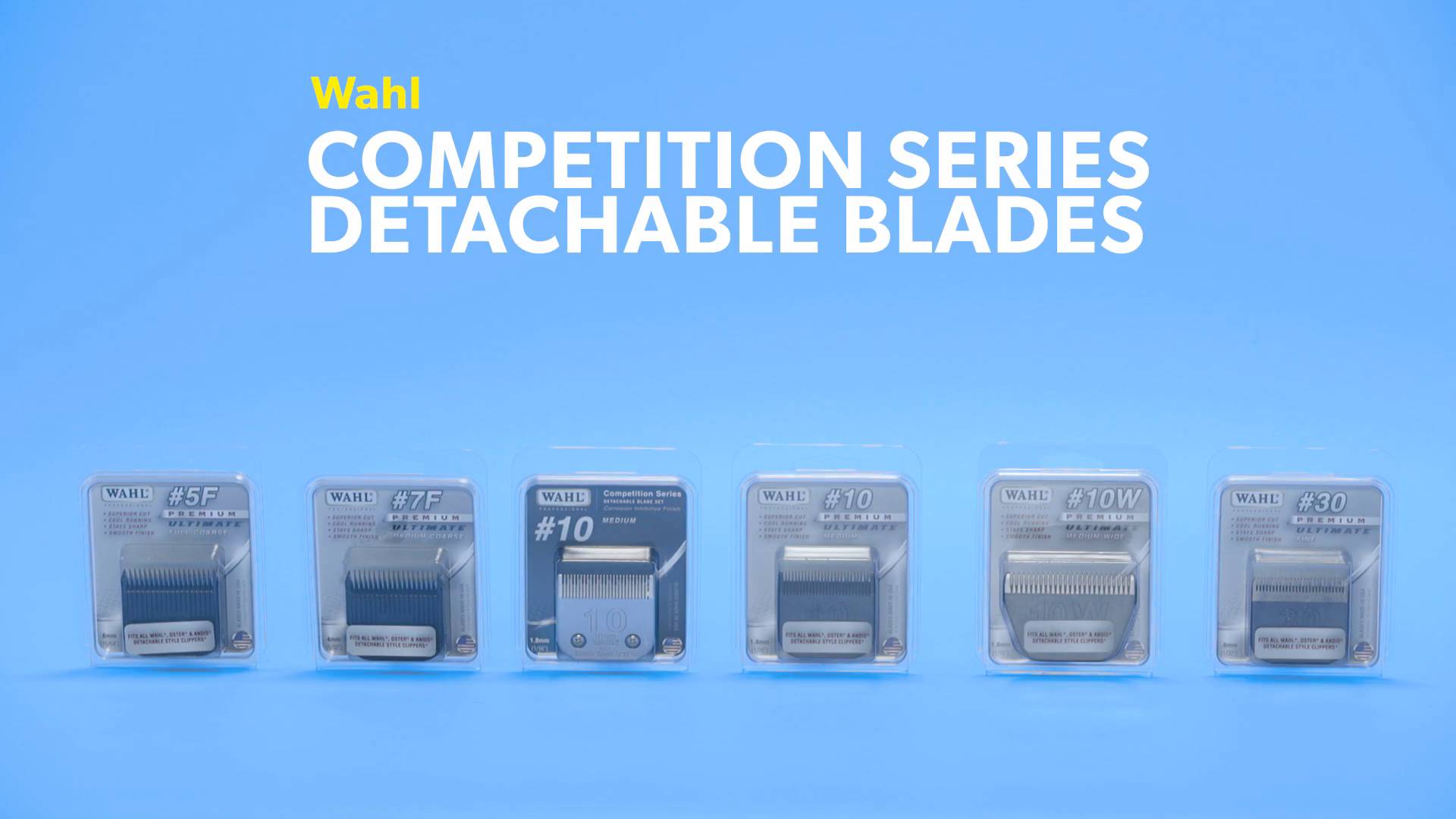 wahl competition series blade set