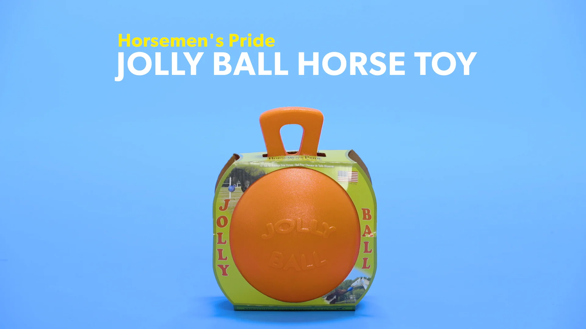 jolly ball horse toy