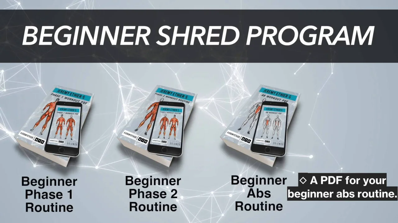 Shredded body workout plan