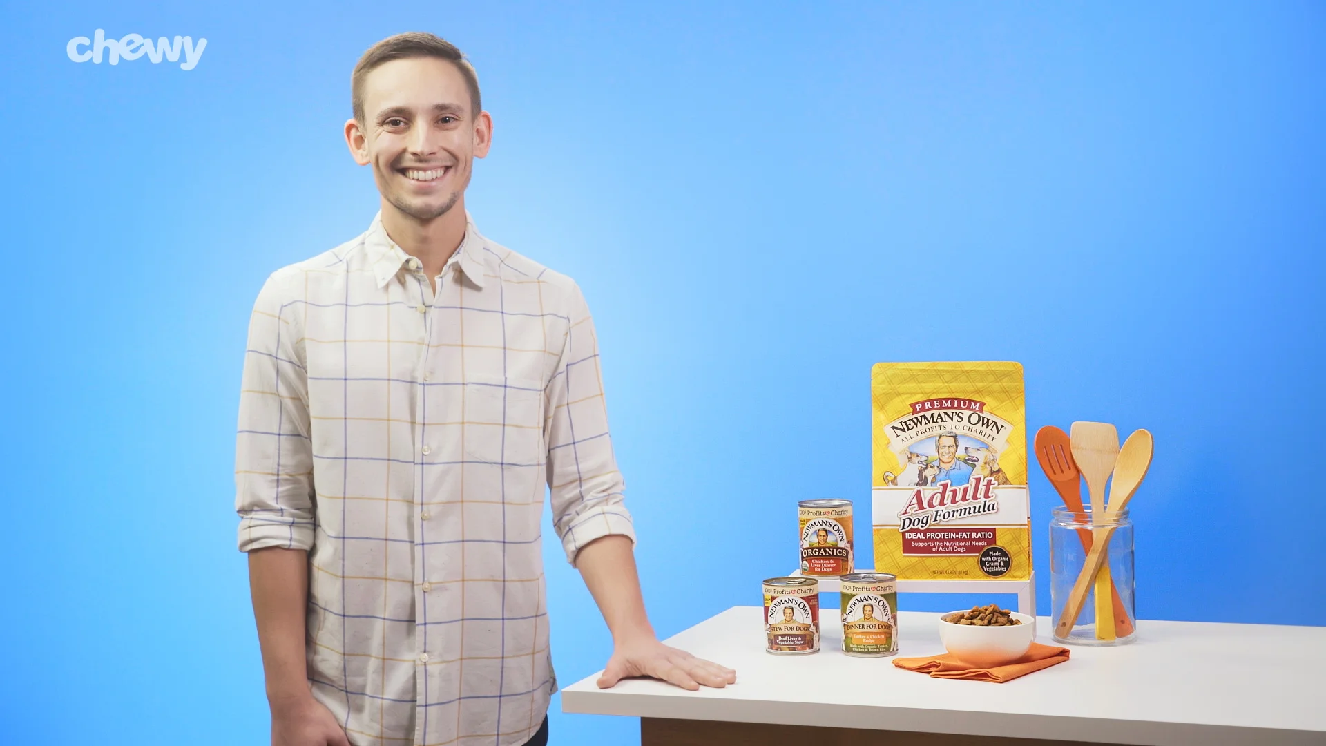 newman's own adult dry dog food