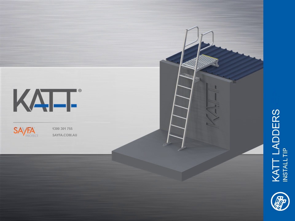 Fixed Rung Ladders Katt Ladder Systems Goleman Group