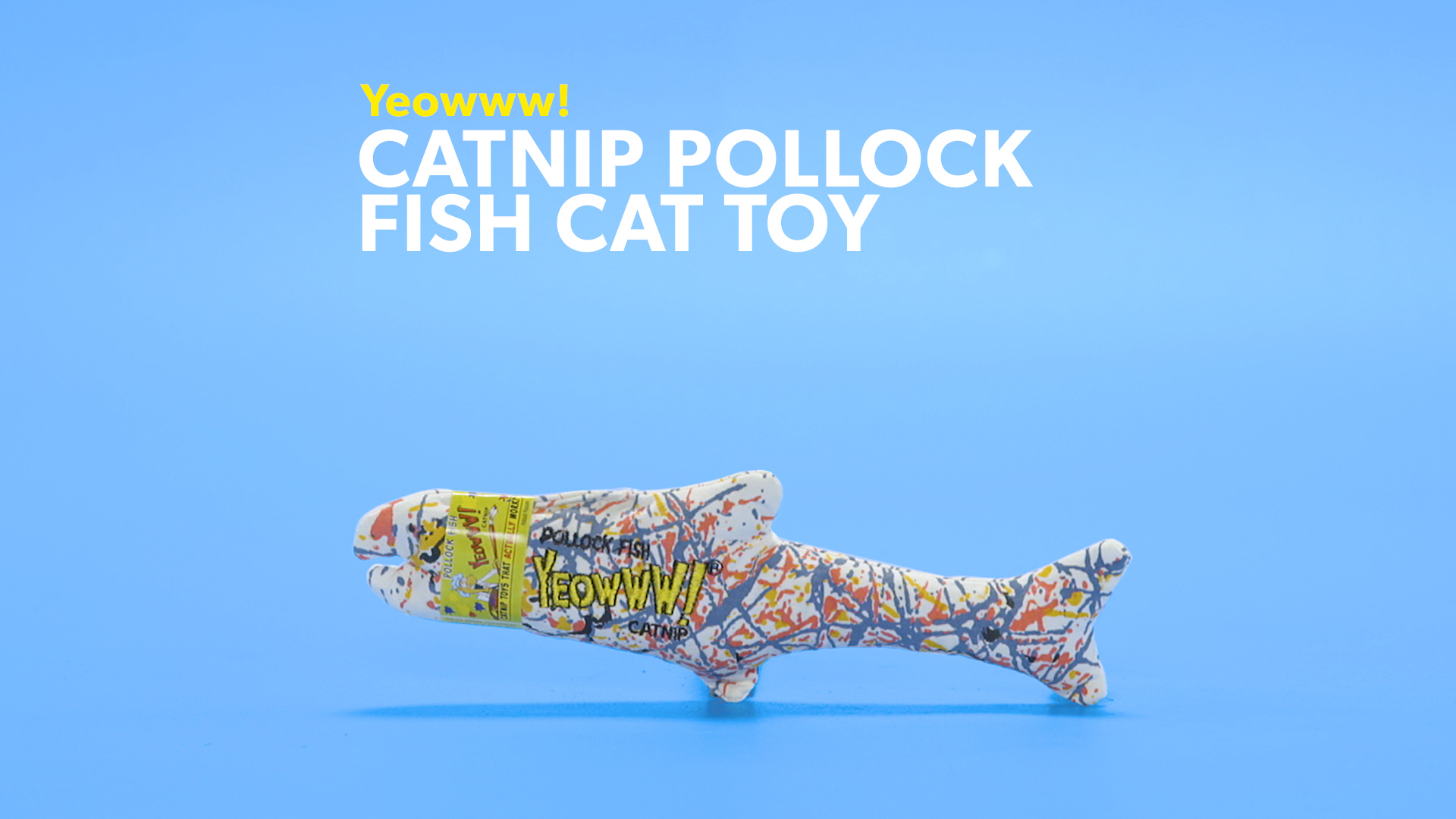 yeowww catnip fish
