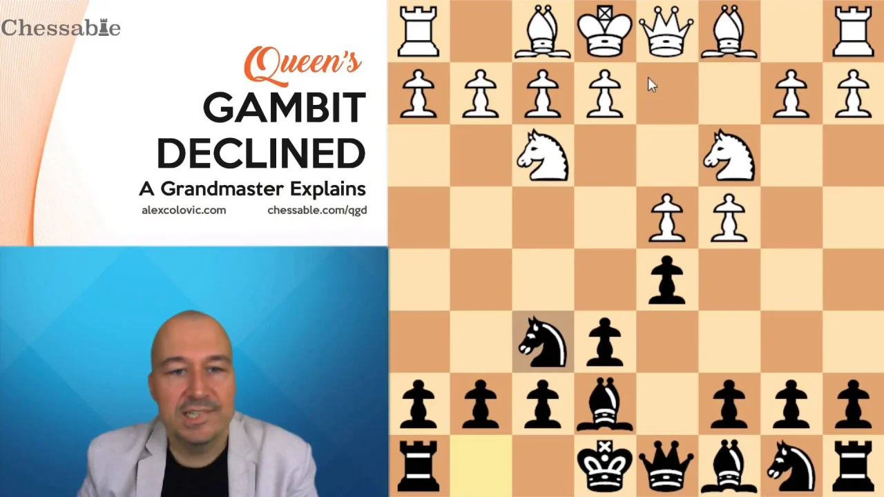 Queen S Gambit Declined A Grandmaster Explains Movetrainer Course Chessable Com