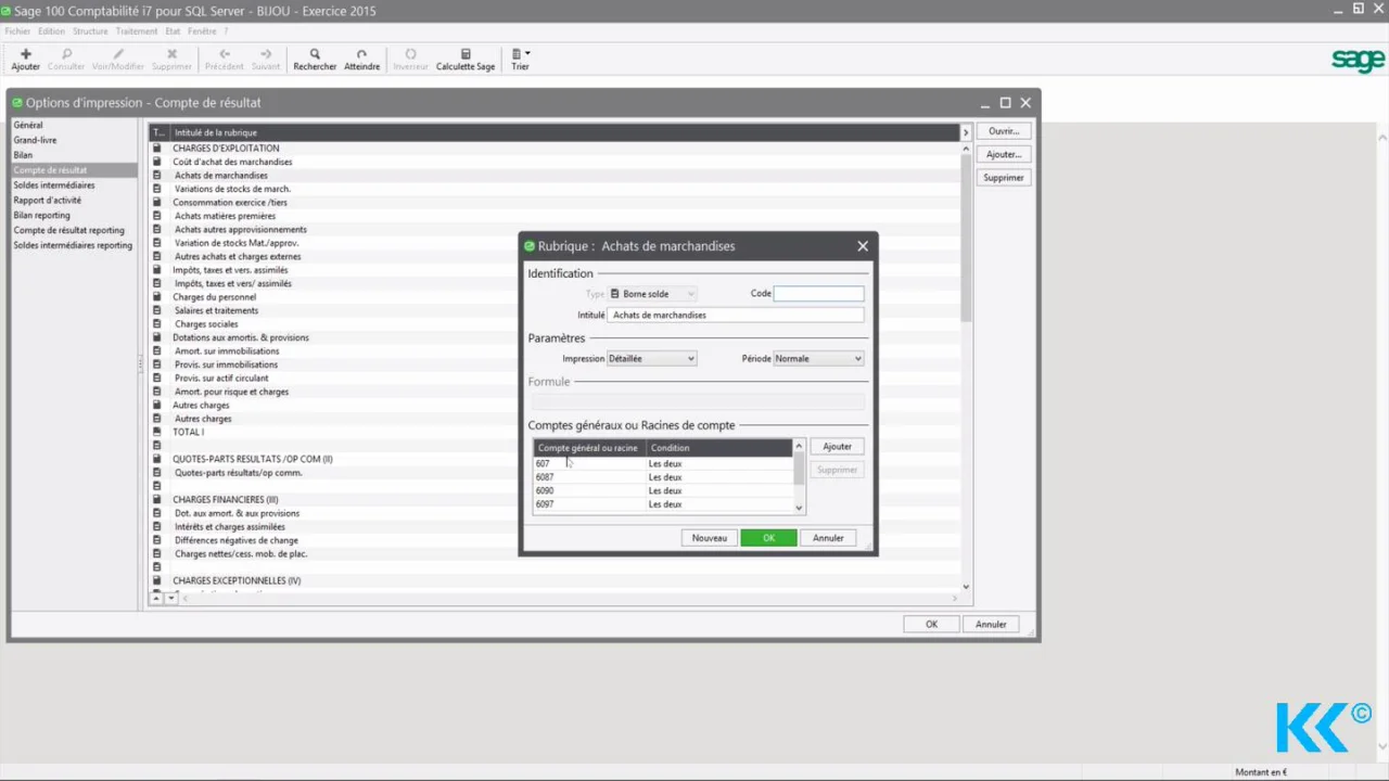 Sage 100 Comptabilite La Presentation Du Bcr