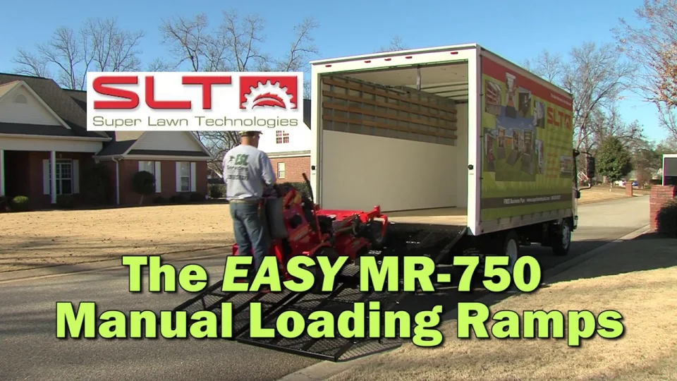 Slt Mr 750 Manual Loading Ramp, Landscape Box Truck Ramp