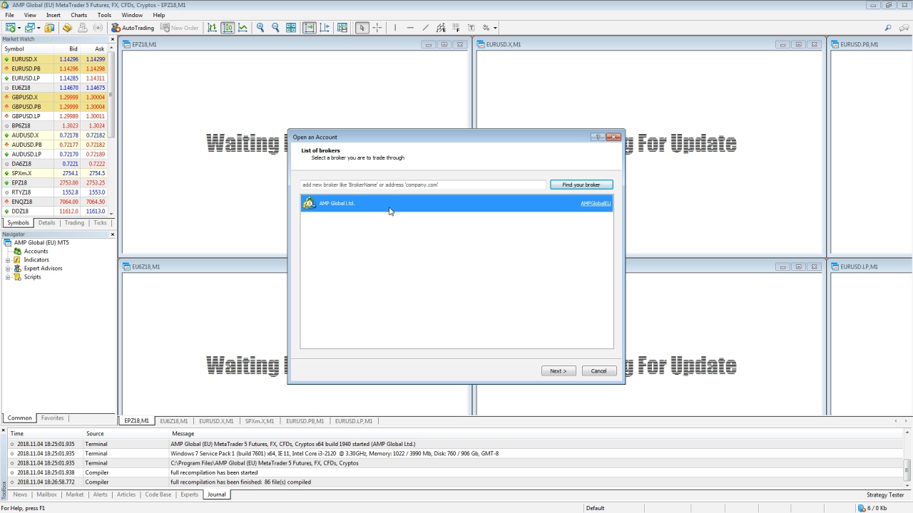MetaTrader 5 (MT5) Download AMP Global