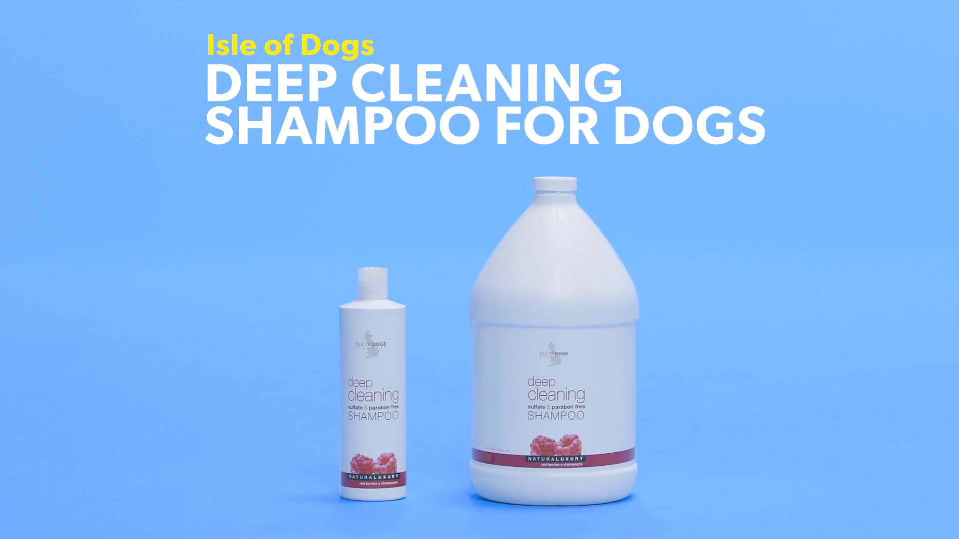 deep cleaning dog shampoo