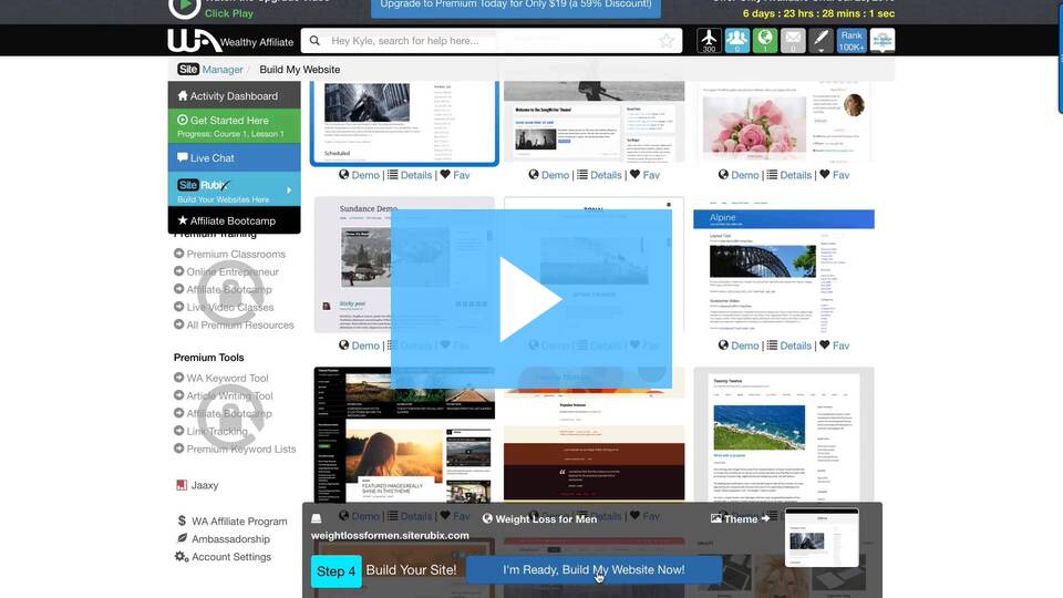 SiteRubix Builder Video
