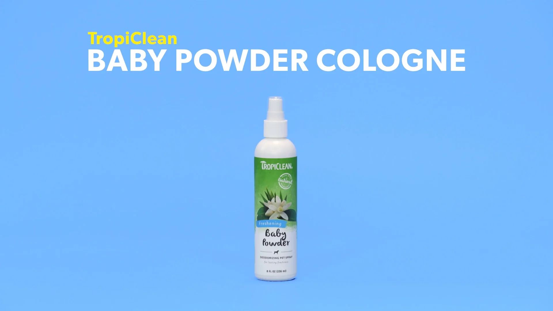 baby powder spray for dogs