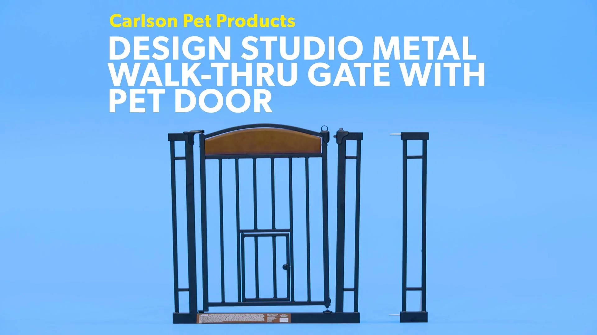 carlson walk through gate