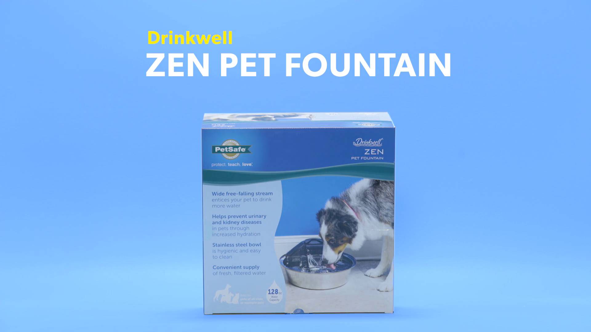 drinkwell zen pet fountain
