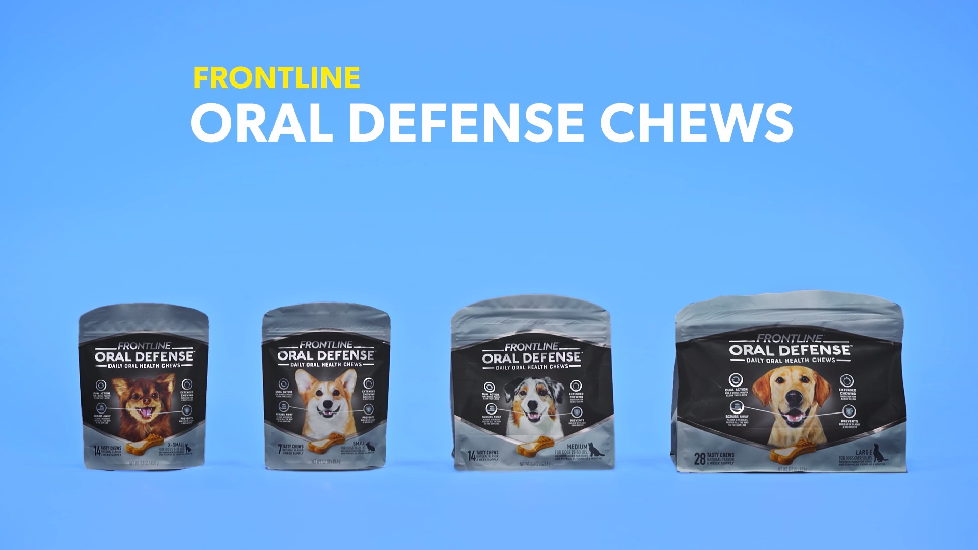 frontline oral defense small dogs