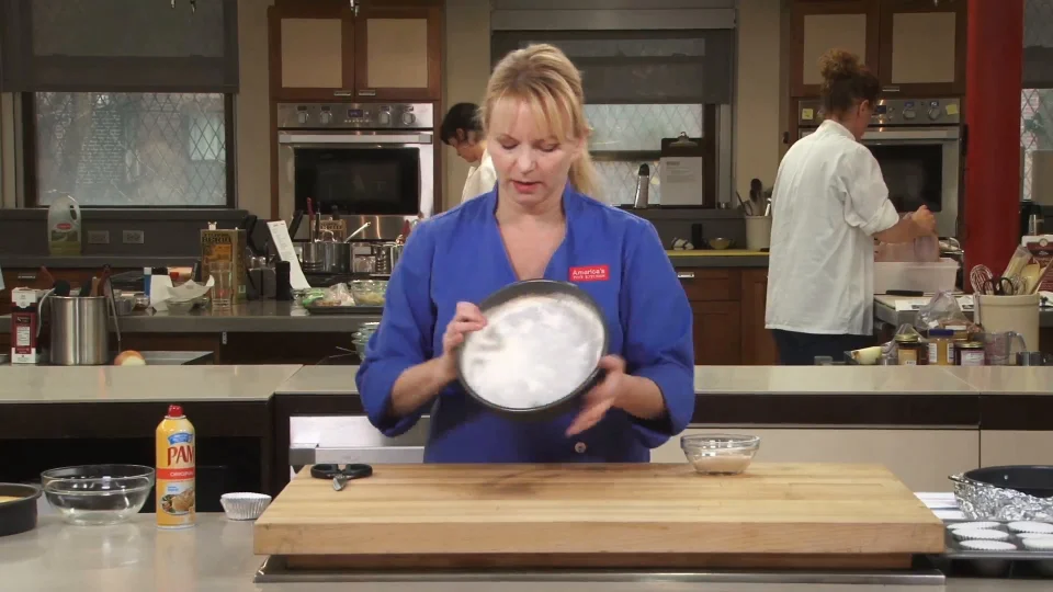 How to prepare cake pans for baking - The Bake School