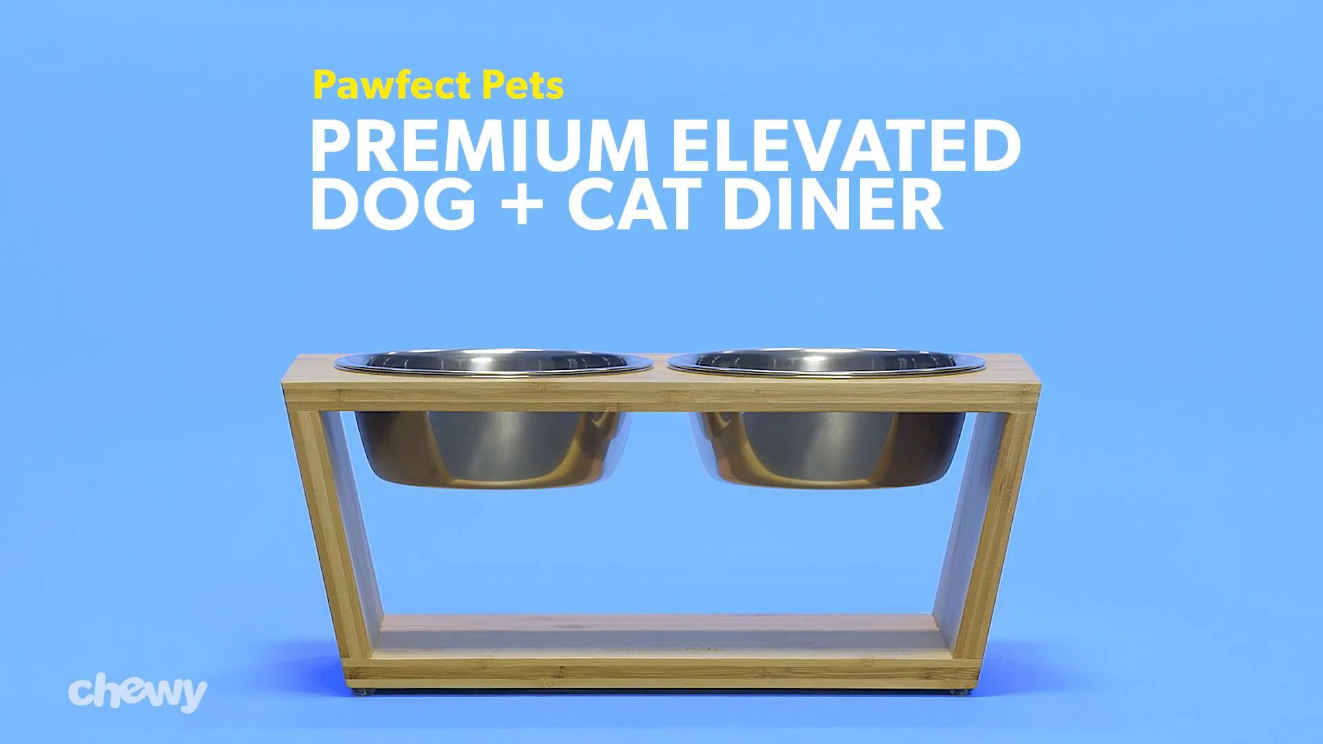 pawfect pets elevated pet feeder
