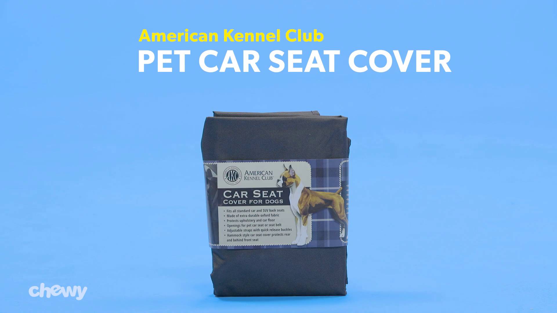 akc car seat cover