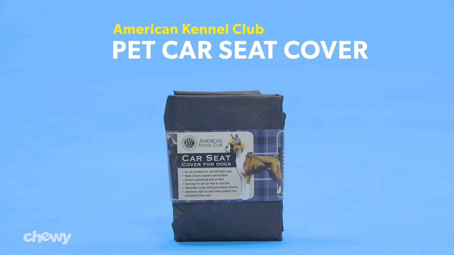 akc car seat cover