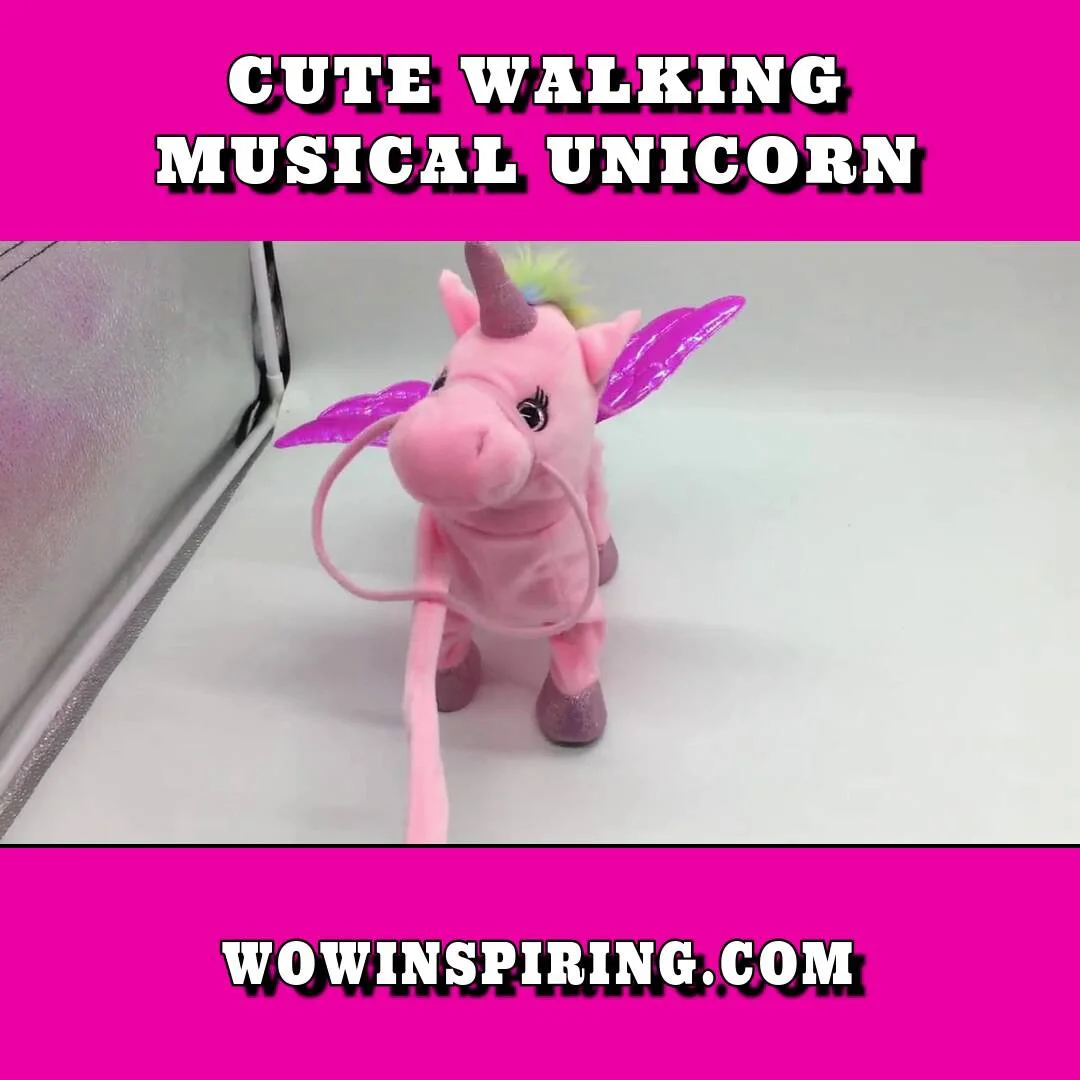 walking musical unicorn