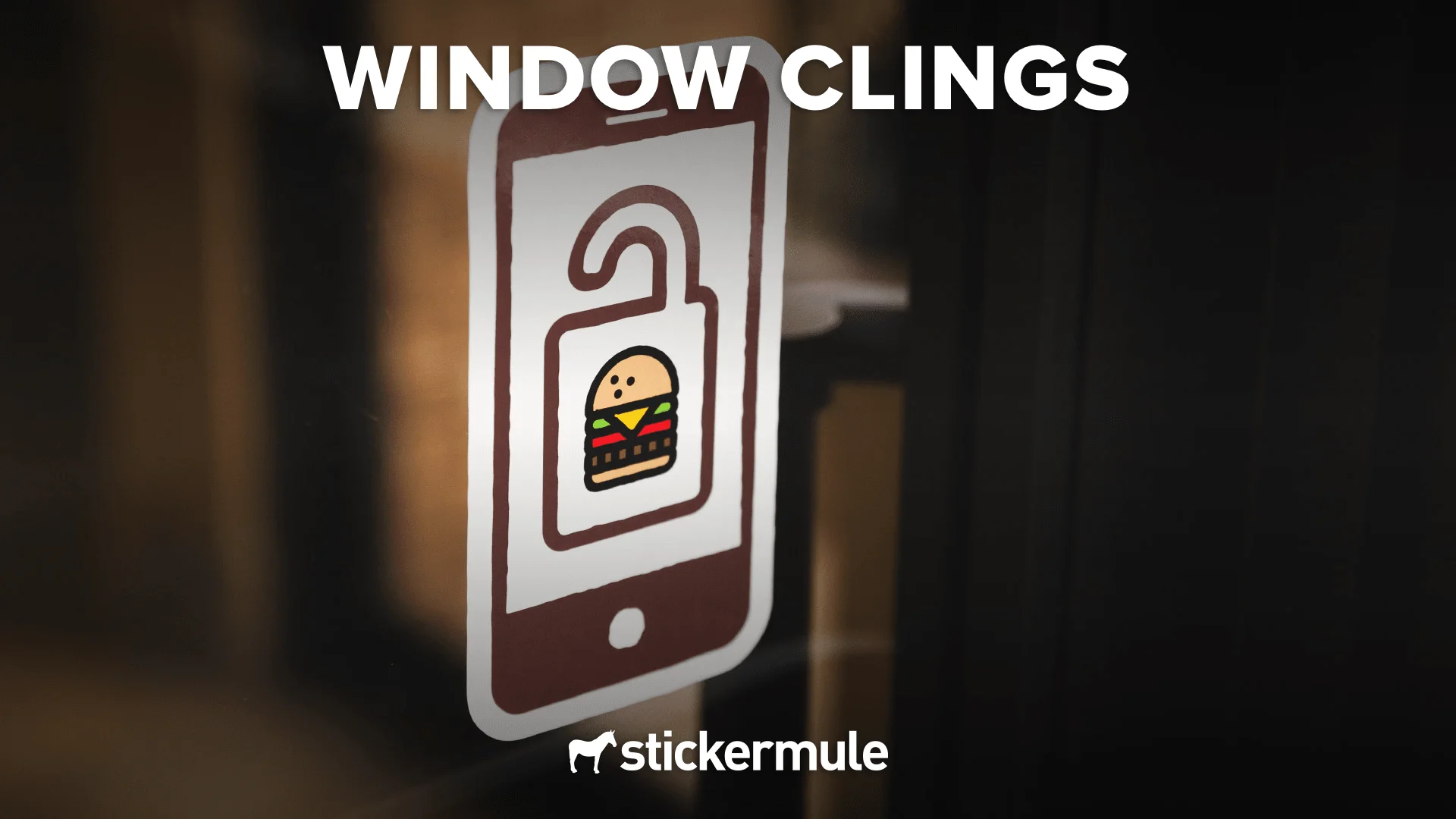 custom made window clings