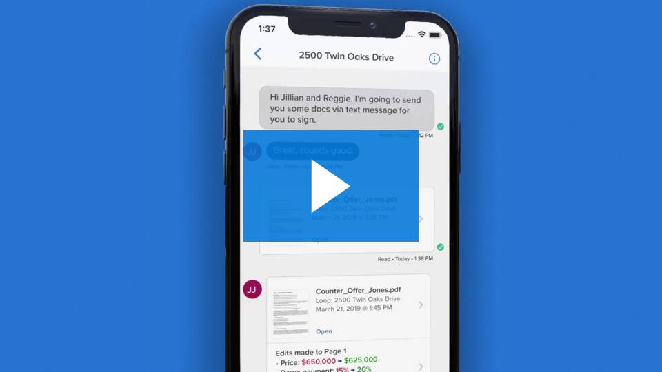 Video Close Transactions with a single Mobile App in Dotloop