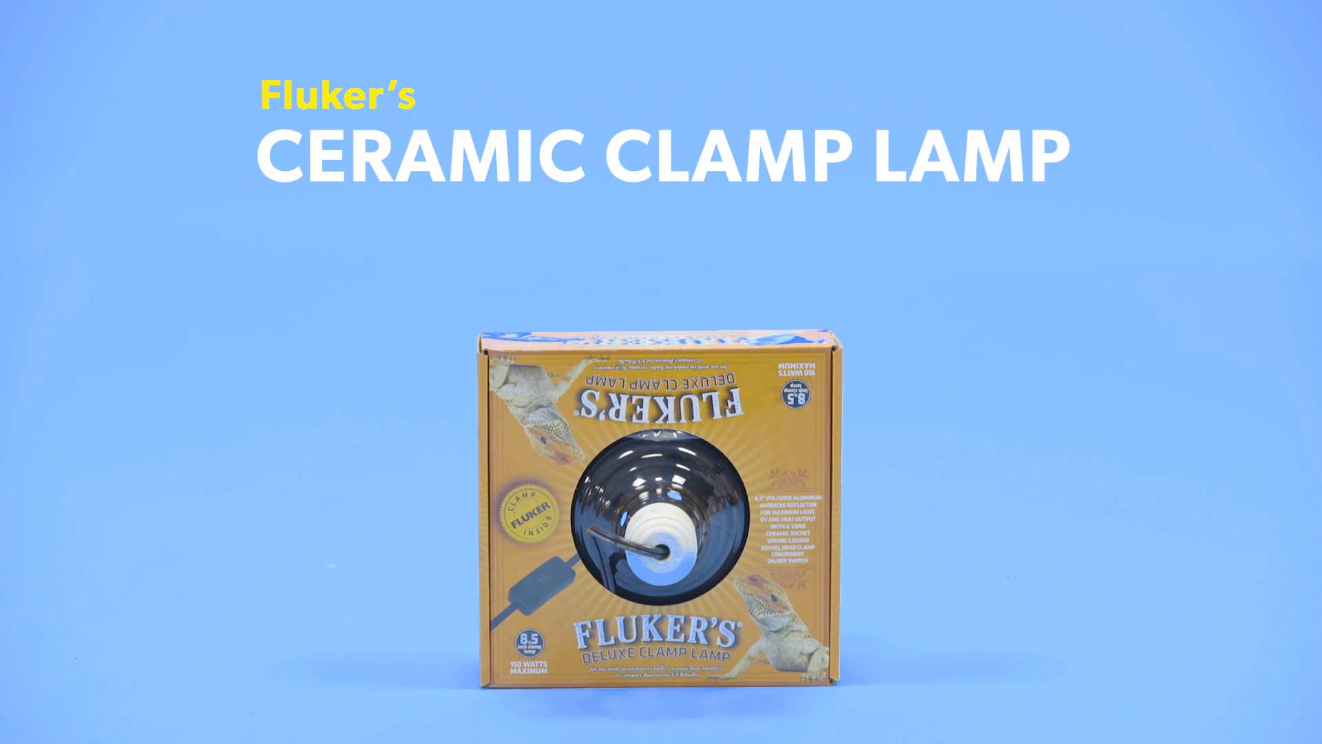 flukers deluxe clamp lamp setup