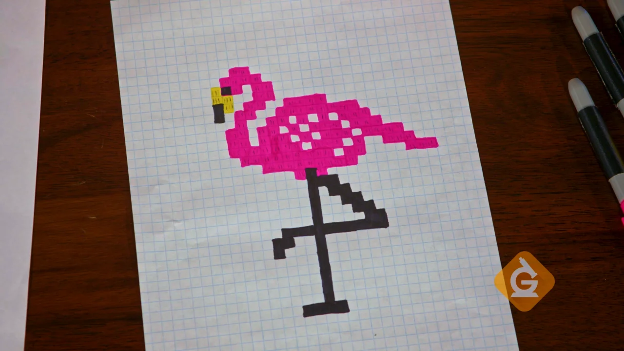 pics Pixel Art Graph Paper Drawings Animals 111 pixel drawing diy