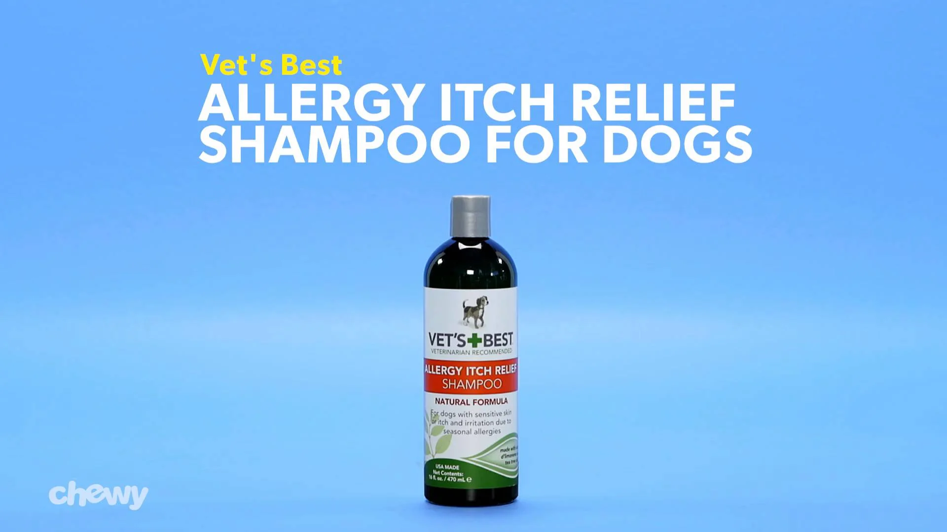skin allergy dog shampoo
